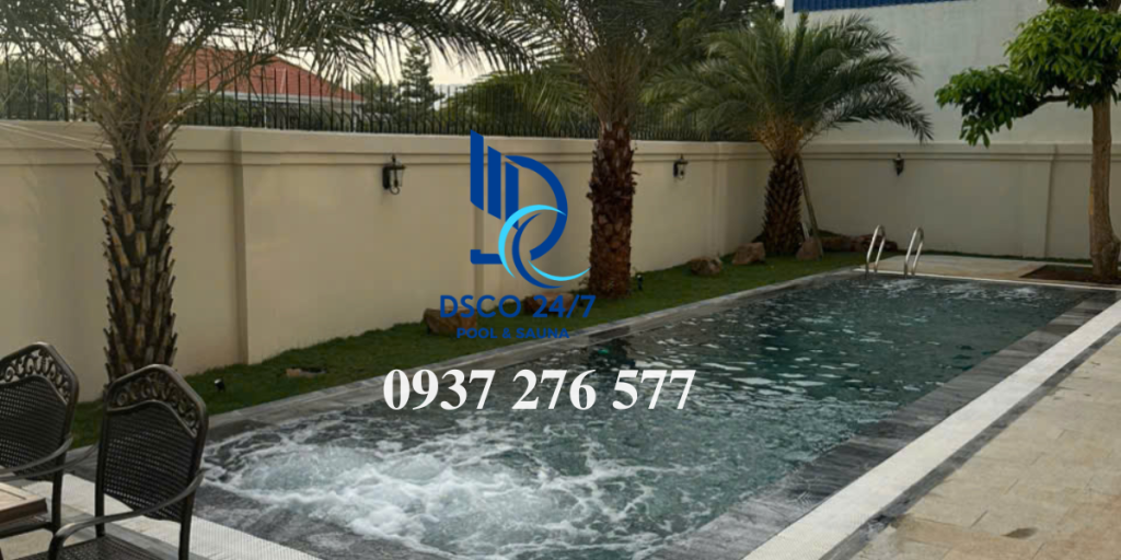 DSCO 24/7 Hoàn Thiện Hồ Bơi 3x11m Tại Vũng Tàu
