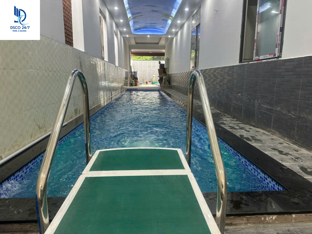 Hoàn Thiện Hồ Bơi Gia Đình 2,7m x 14m Với Hệ Lọc Thông Minh Tại Biên Hòa, Đồng Na