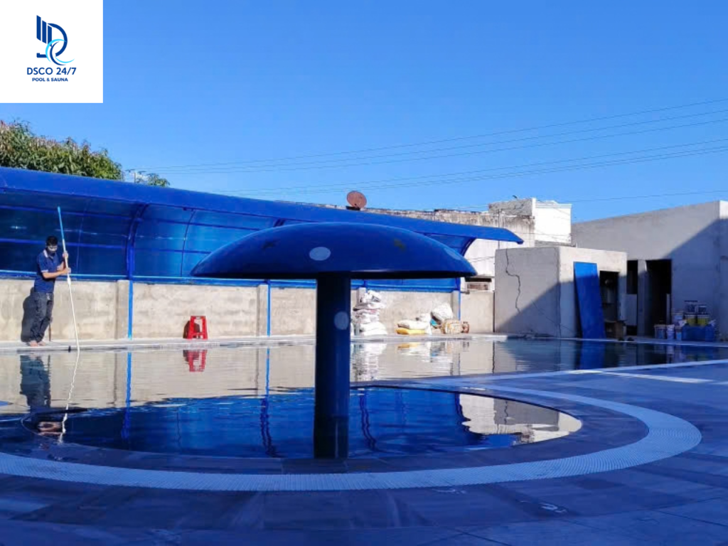 Dsco Pool 24/7 Bàn Giao Hồ Bơi 8x15m Hoàn Thiện Tại Lagi, Bình Thuận